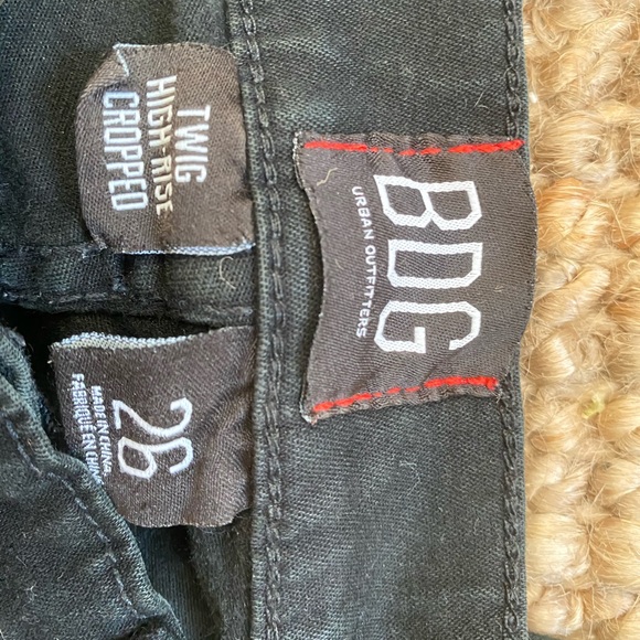 BDG TWIG HIGH WAISTED BLACK JEANS - Picture 5 of 5